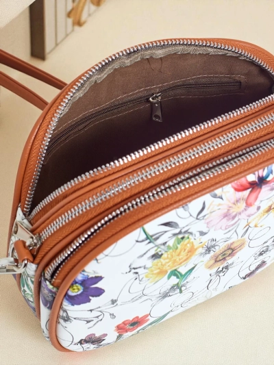 Royalfashion Small women's handbag made of eco leather Floriana