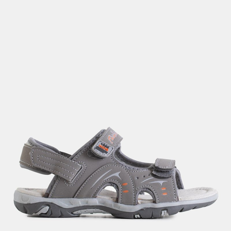 Gray boys 'Tores velcro sandals - Footwear