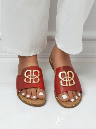 Royalfashion Women's flat sole slippers Heraklia