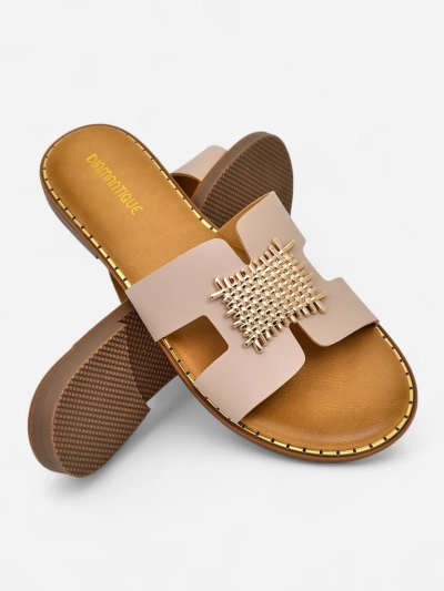 Royalfashion Женские декоративные шлепанцы с орнаментом Crattes