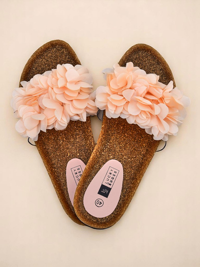 Royalfashion Женские шлепанцы с цветочками Flora Soft