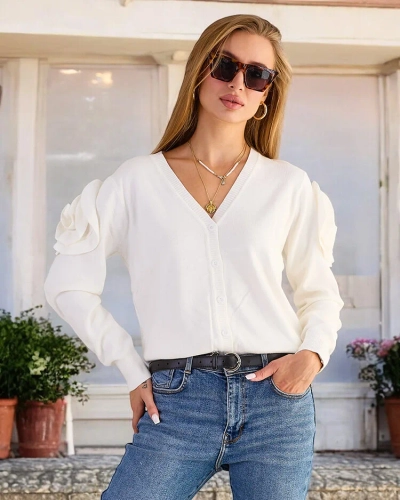 Royalfashion Nööbitu naiste kampsun