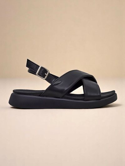 Royalfashion Women's Riva Star Chunky Sole Sandals