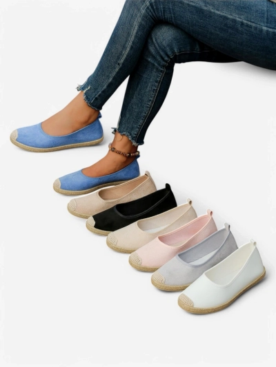 Royalfashion Women's eco-suede espadrilles Aroles