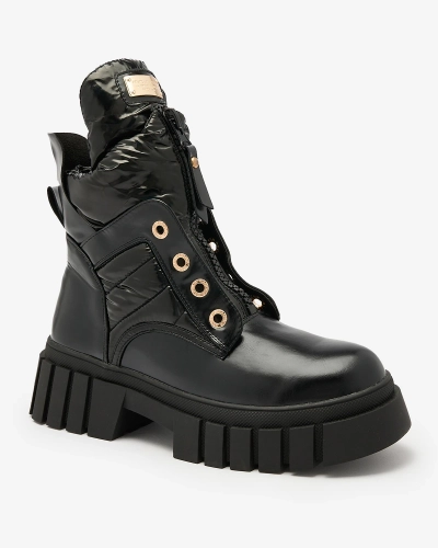 Royalfashion Women's boots in black Selilka