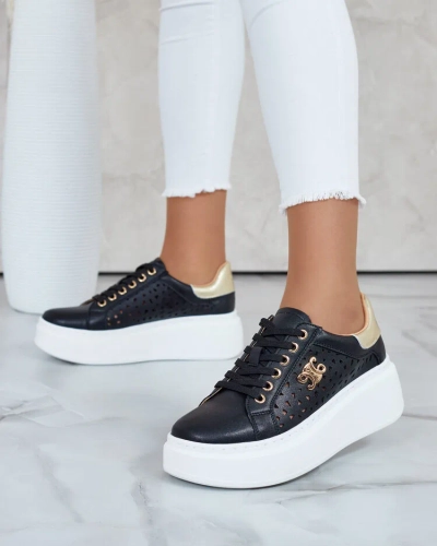 Royalfashion Women's sporty openwork Jovixi sneakers