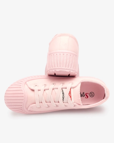 OUTLET Royalfashion Pink Brigera platvormiga sporditossud