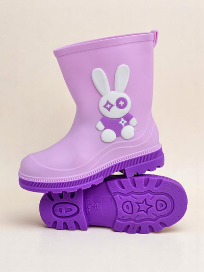 Royalfashion laste kummikud jänkuga Bunny Splash