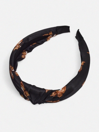 Royalfashion Ободок для волос в клетку с бабочками Butterfly Weave