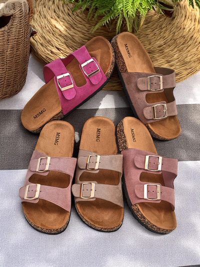 Royalfashion Women's sandals with buckles Foumy