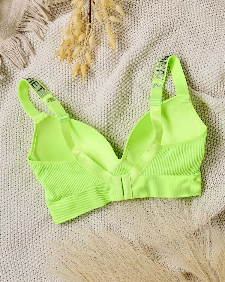 Royalfashion Women's ribbed bra