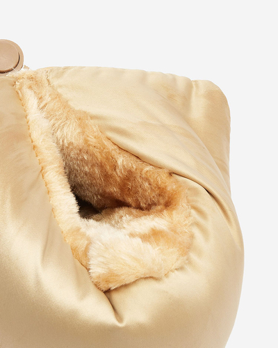 Royalfashion Naiste liibuvad pruunid lumesaapad Nevonsisia