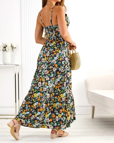 Royalfashion Naiste puuvillane midi-kleit