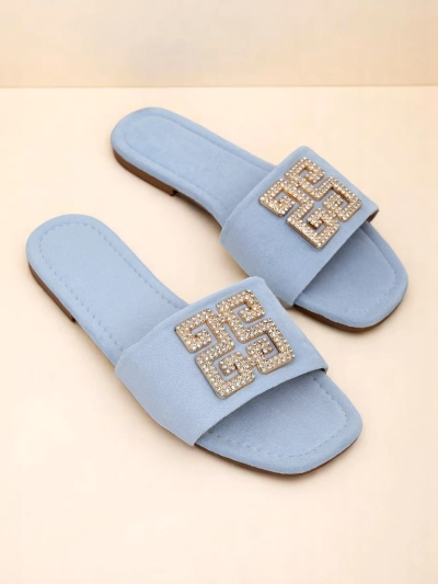 Royalfashion Women’s flat-sole slides Zamila