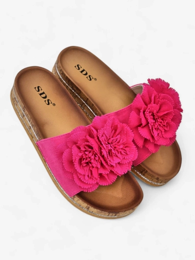 Слайдеры Royalfashion для женщин с цветами Focce