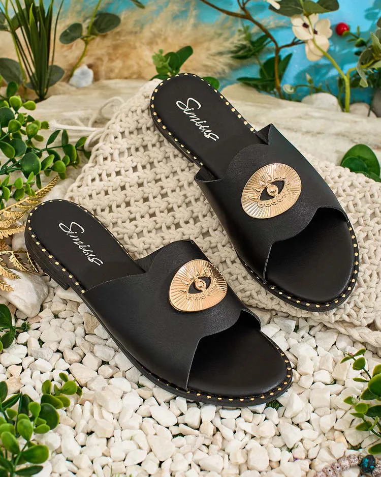 Royalfashion Naiste Olit lamedatallalised flip-flops