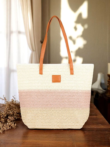 Royalfashion Suur Õlekott Laiade Triipudega Naistele