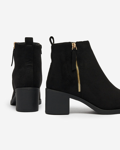 Royalfashion Mustad öko-mokkamoe naiste madalad stilettasaapad Rejerry