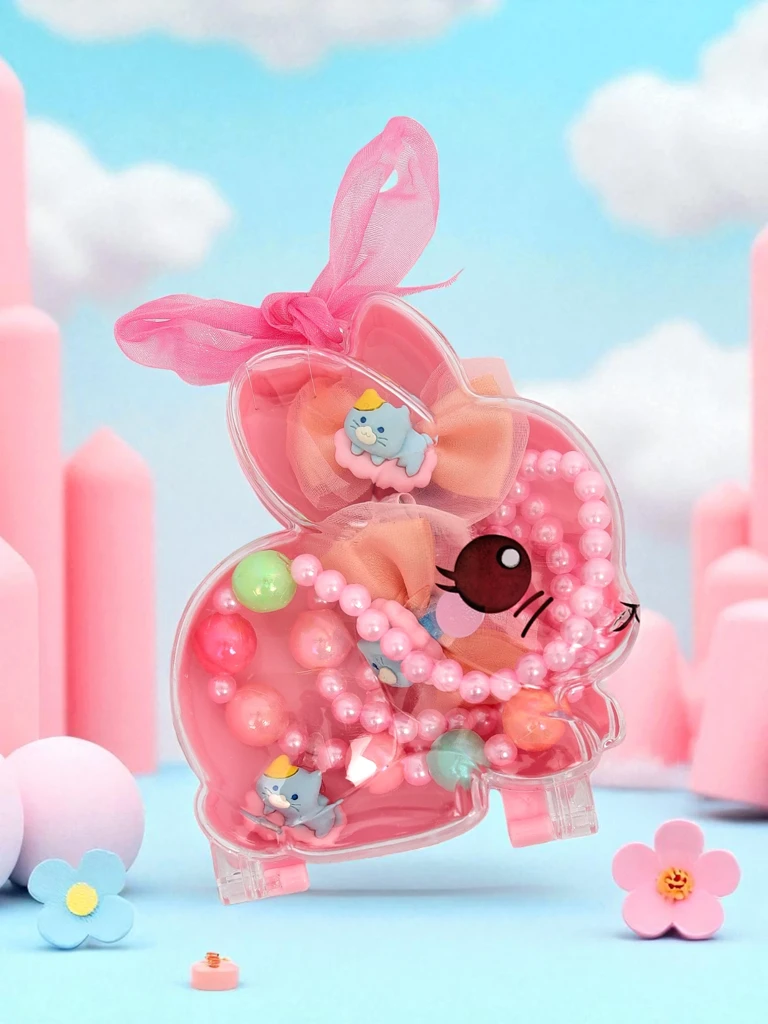 Children's jewelry set Bambina Allegra Pink