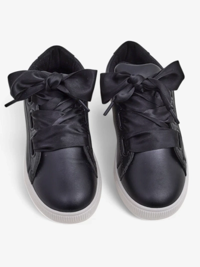 Royalfashion Naiste öko-nahast tennised dekoratiivsete paeltega Etti