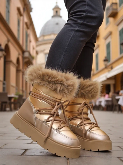 Royalfashion Women's snow boots Melioz