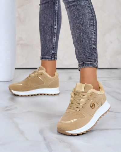 Royalfashion Утепленные женские кроссовки с мехом Boris