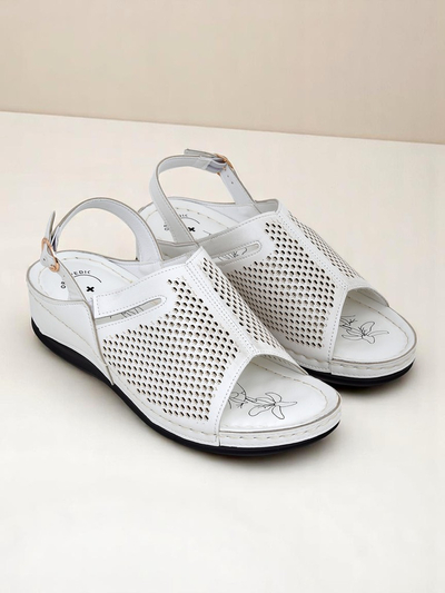 Royalfashion Women's Low Wedge Sandals Mira