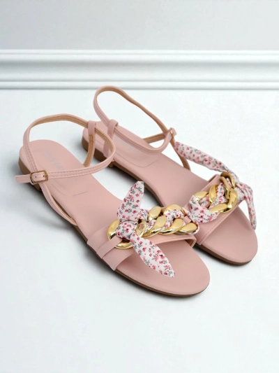 Royalfashion Naiste sandaalid tasasel tallal BareLuxe