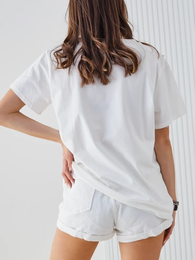 Royalfashion Women's Cotton T-Shirt with Print