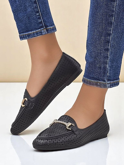 Royalfashion Rafalle pitsilised naiste loafersid