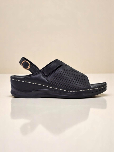 Royalfashion Women's Low Wedge Sandals Mira