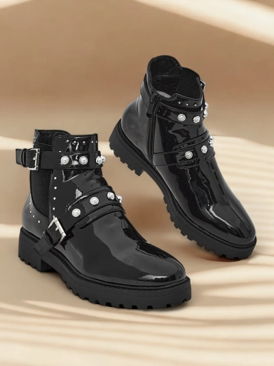 Royalfashion Women's work boots Cutoo