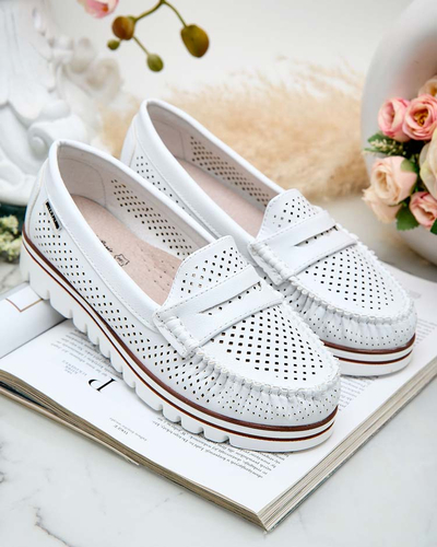 Royalfashion Openwork women's moccasins Leteller