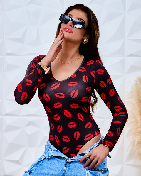 Royalfashion Naiste trükitud bodysuit