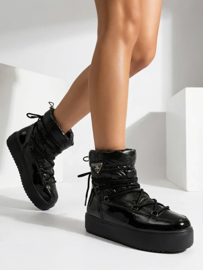 Royalfashion Naiste liibuvad a'la lumesaapad mustad Vevnose