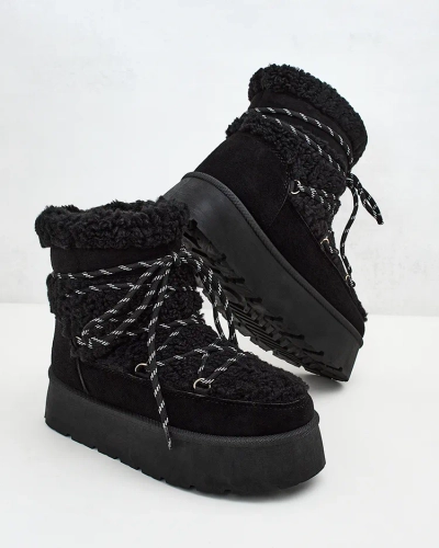 Royalfashion Women's lace-up snow boots Evonie