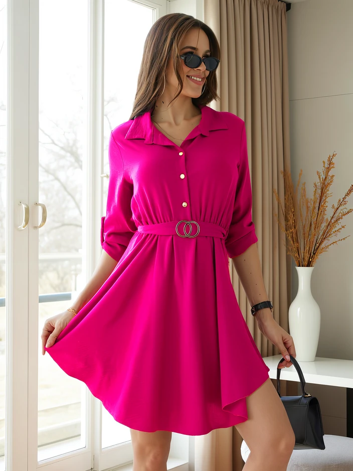 Royalfashion Элегантное женское платье до колен