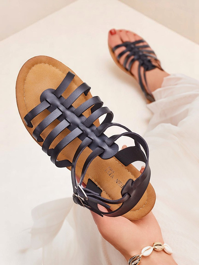 Kuninglik moe naiste sandaalid Rooma stiilis Roma Chic