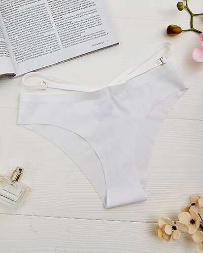 Royalfashion Женские трусики с лазерной резкой