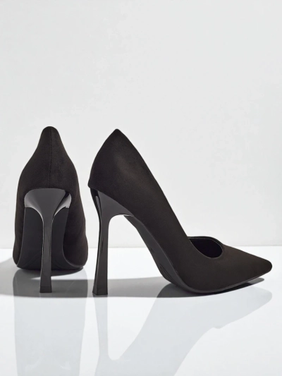 Женские туфли-лодочки на шпильке из эко-замши Belunika