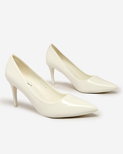 Royalfashion Women's lacquered pumps on a stiletto heel Emeriers