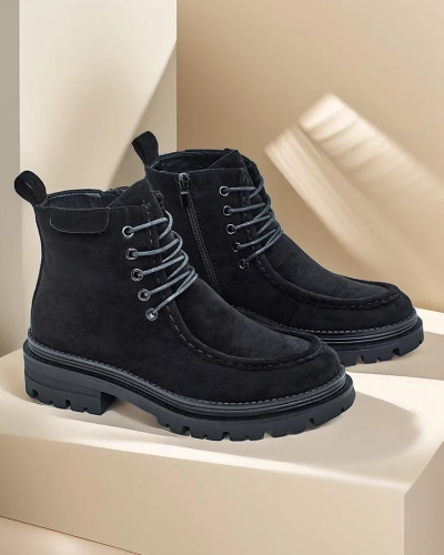 Royalfashion Women's lace-up ankle boots Rullose