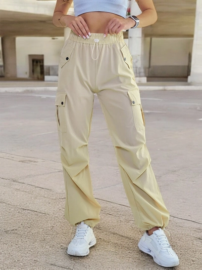 Royalfashion Женские тканевые боевые брюки