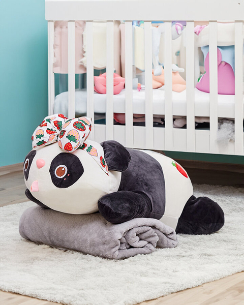 Royalfashion Plush Toy with Blanket