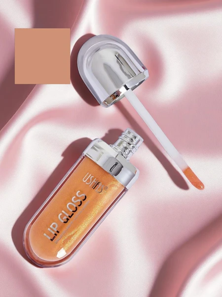 USHAS Glitter Lip Gloss color Gold