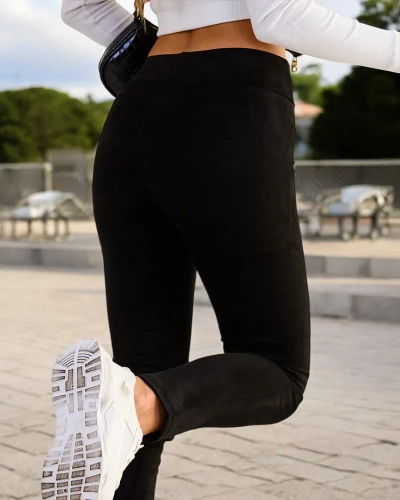 Royalfashion Naiste leggingsid a'la suede