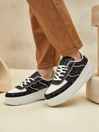 Royalfashion Women's sporty shoes with print Ozofio