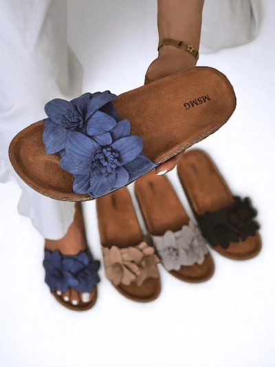 Royalfashion Naiste sandaalid lilledega Foules