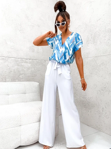 Royalfashion Pikk naiste kombinesoon printimisega