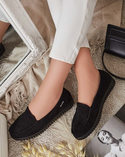 Royalfashion Женские ажурные мокасины Nafis